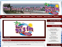 Tablet Screenshot of flaglerbeachradio.com